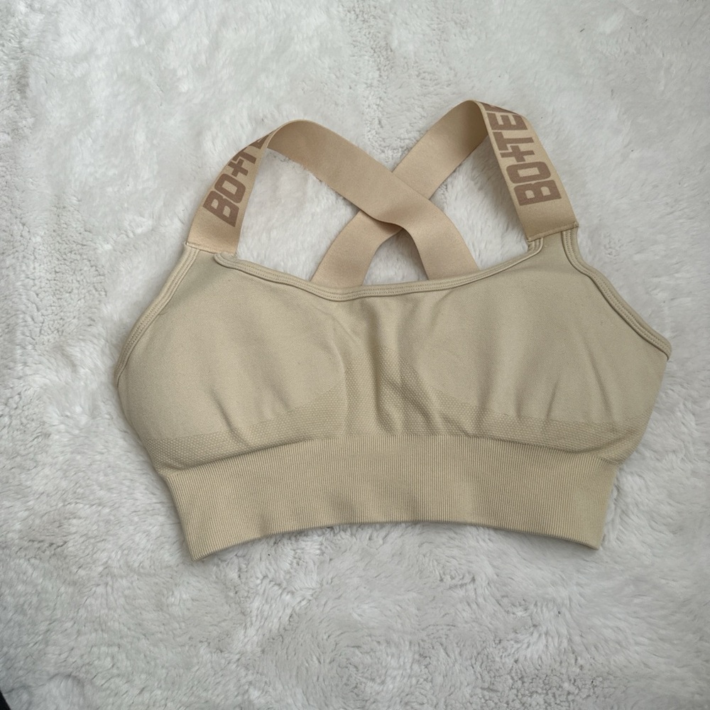 BO+TEE Women’s Tan Sports Bra